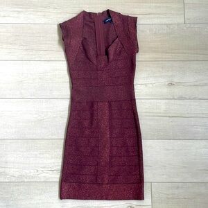 French Connection bandage dress